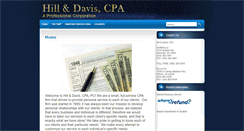 Desktop Screenshot of hillanddavis.com